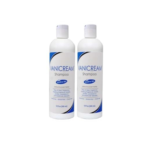 Vanicream Shampoo and Conditioner Set For Sensitive Skin - Dermatologist Tested - Set of 4 (2 Each) (12 Oz)