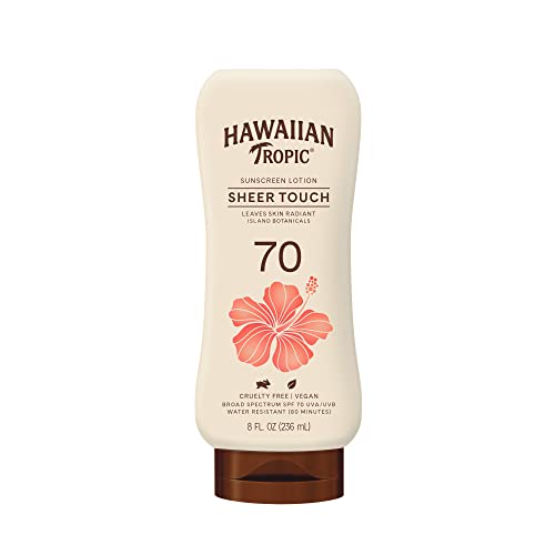 Hawaiian Tropic Sheer Touch Ultra Radiance SPF 50 Twin Pack & SPF 70 Sunscreen Lotion Bundle | Hawaiian Tropic Sunscreen