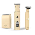 Supreme Trimmer Body & Detail 3-Piece Wet/Dry Grooming Bundle ? Complete Groomer Kit w Multigroomer 4.0, TESTii Body & Bikini Hair Trimmer, Solo Lite Foil Shaver ? for Men & Women