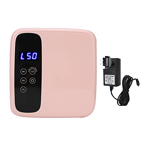 72W Nail Lamp Gel Nail Polish Dryer - Quick Drying LED Nail Art Tool with Intelligent Touch Activation, 10S/30S/60S/120S Modes, 15600mAh Battery, Scratch-Resistant and Easy to Clean