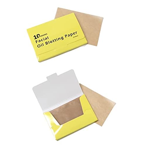 Natural Hemp Oil Control Paper, Blotting Paper , Absorbing Sheets for Oily Skin Care (size 3.5In x 2.4In) 50 Sheets x 6 (300 Sheets),Made in Korea, AJ12