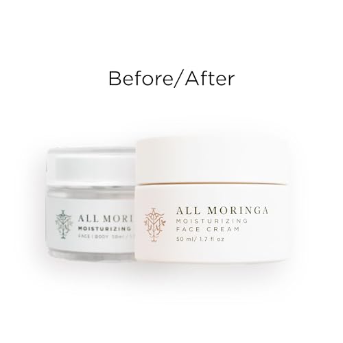 Face Cream, Nourishing, Moisturizing, and Hydrating, Clean Ingredients, Exclusive Formula for Sensitive Skin, Lightweight, All-Natural, Non GMO, Ethically Produced, Jasmine oil scent