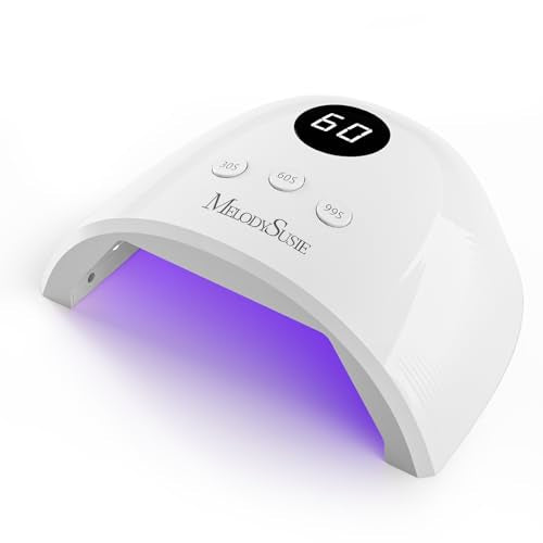 MelodySusie UV Nail Lamp Plus30F and MelodySusie 2 in 1 Professional Nail Desk Lamp and Flash Cure UV Nail Lamp