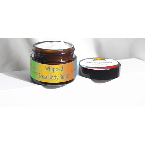 Whipped Shea Body Butter with French Lavender and Moroccan Argan Oil, 8 fl oz