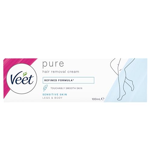 Veet Hair Removal Cream Sensitive Skin with Aloe Vera & Vitamin E (100ml)