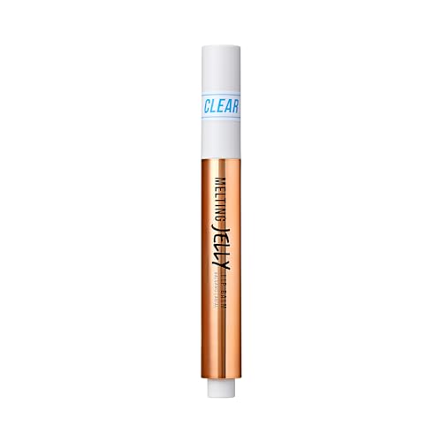 KISS NEW YORK Professional Melting Jelly Lip Balm, High Shine & Moisturizing Lip Stick, Long Lasting, Plumping Effect Look, Non-Sticky & Not Cakey, Easy Application & Natural Coverage (Ice Jelly)