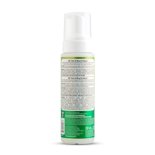 ORS Olive Oil Hold & Shine Wrap Set Mousse - Style & Sculpt Perfect Blend Wax Stick Styler Olive Oil Edge Control Hair Gel - Bundle