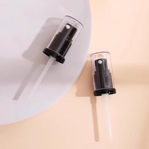 2PCS Replacement Press Cover Air Pump for Maybelline Fit Me Matte + Poreless Liquid Foundation Makeup Base (Black)