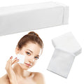 Leelosp 600 Pieces 2 x 2 Disposable Esthetic Wipe Non-woven Facial Wipes Soft Squares Aesthetic Spa Petite Silken Pads for Salon Use Makeup Remove Product Application