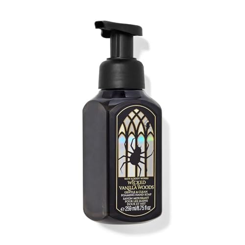 Wicked Vanilla Woods Gentle & Clean Foaming Hand Soap, 8.75 fl oz/ 259 mL, Full Size, Pack of 1 (Packaging May Vary)