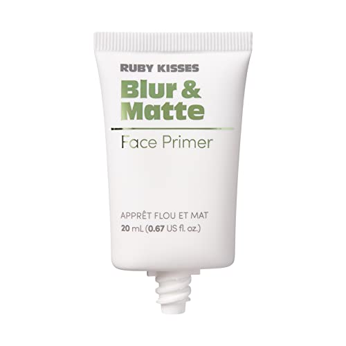 Ruby Kisses Matte Face Primer - Blur & Pore Minimizer, Natural Matte Finish, Shine Control for Oily Skin