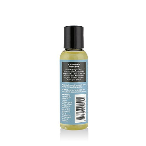 TCM Lightweight Beard Oil with Shea Butter ? Moisturize, Softens Hair, Hydrates Skin, Fights Itch, Sensitive Skin Formula ? 2 oz