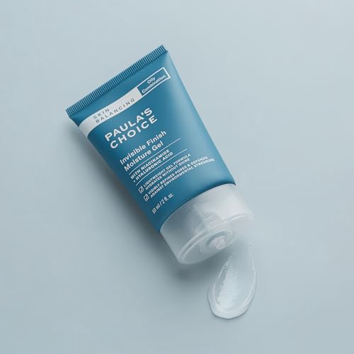 Paula's Choice SKIN BALANCING Invisible Finish Gel Face Moisturizer with Niacinamide & Hyaluronic Acid, Lightweight Face Gel Cream for Large Pores & Oily Combination Skin, Fragrance-Free, 2oz