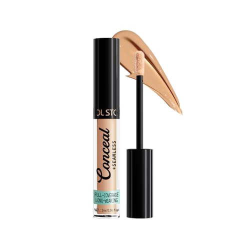 Full-Coverage Liquid Concealer, Long-Wearing, Buildable Medium Coverage 0.06 FI OZ (Light Medium)