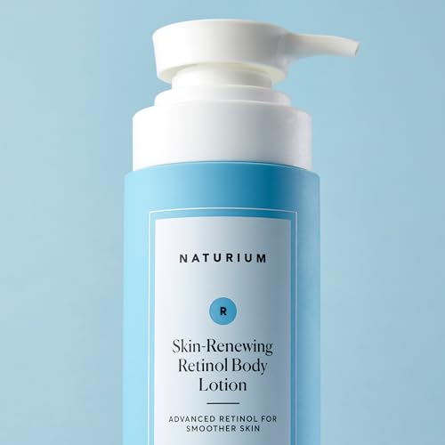 Naturium Skin-Renewing Retinol Body Lotion Jumbo, Advanced Firming Anti-Aging Skin Care, with Encapsulated Retinol & Shea Butter, 14 oz