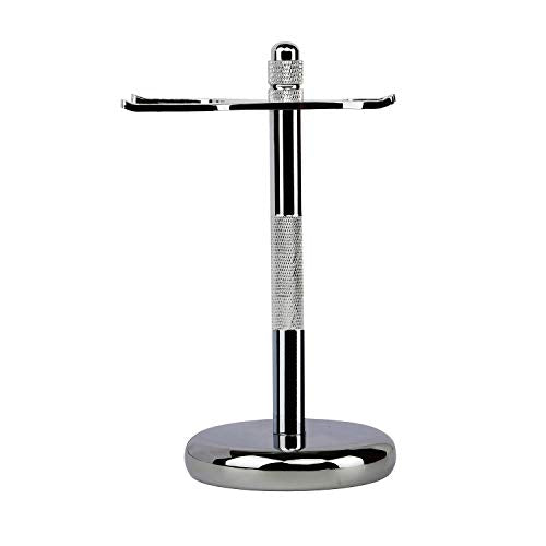 Premium Razor and Shaving Brush Stand Safety Razor Double-Sided Holder