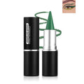 Green Gel Eyeliner Cream Pencil, Waterproof Smudge-proof Longwear, Glides on Smoothly Matte Waterline Eyeliner, Intense Color Eye Liner Pen, Multi-use Face Paint Stick St Patrick's Makeup for Women-03