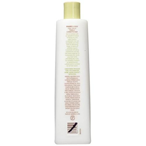 Trader Joe's Tea Tree Tingle Conditioner with Peppermint and Eucalyptus (2 Pack)
