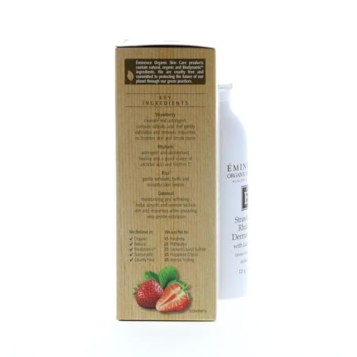 Strawberry Rhubarb Dermafoliant With Lactic Acid by Eminence for Unisex - 4.2 oz Exfoliator