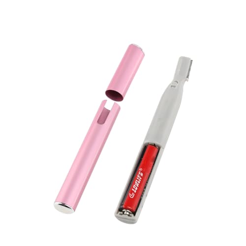 Women's Electric Trimmer, Pink, Facial Hair Removal Device, Hair Trimmer, Eyebrow Shaver