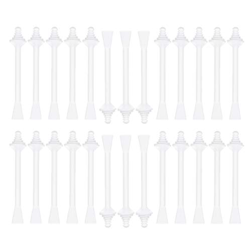 Beaupretty 40pcs Nasal Hair Removal Stick Smear Wax Stick Wax Rod