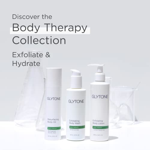 Glytone Resurfacing Body Oil? Nourishing & moisturizing anti aging Body Oil for dry Skin & Keratosis Pilaris ?5% Proactive Glycolic Acid After Shower oil for Body?Unscented, Non Toxic 4 Fl oz