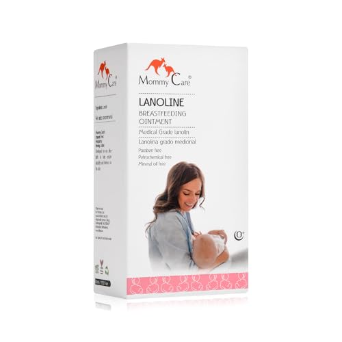 Lanolin Mommy Care Nursing Ointment - Hypoallergenic, Sensitive Skin, with Organic Ingredients, Natural Ingredients, 40 ml