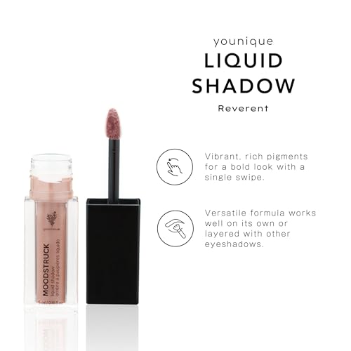 Younique Moodstruck Liquid Eyeshadow in Reverent | Champagne Satin | Eye Make-up | Quick Dry Cream-to-Powder Eye Shadow | High Pigment & Smudge Resistant Finish