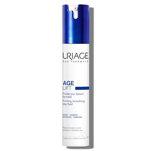 Uriage Age Lift Firming Smoothing Day Fluid 1.35 fl.oz. | Anti-Aging Fluid with Retinol, Hyaluronic Acid & Rose Fruit Extract that Reduces the Appearance of Fine Lines and Wrinkles