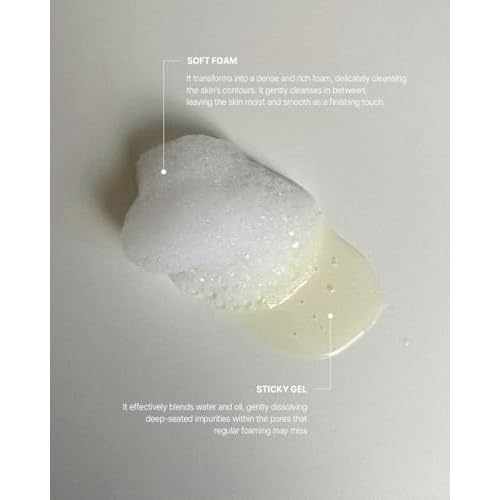 XOUL Pure Cell Cleansing Gel - Gentle & Deep Facial Cleanser for Hydration, pH Balancing, and Sensitive Skin, Korean Skincare