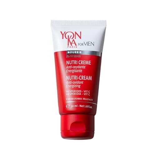 Yon-Ka Men¡¯s Nutri-Cr?me | Hydrating Gel Cream Moisturizer | With Olive Oil, Pumpkin Seed Oil & Vitamins A, C & E | Helps Energize Skin & Protect from Environmental Stressors | 1.7 fl oz
