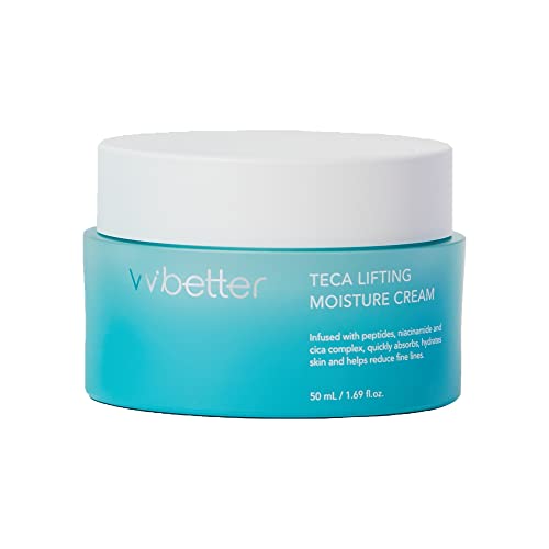 Centella Asiatica Extract Intensive Face Moisturizing Cream, Lifting and Brightening, Adenosine and Niacinamide, Korean Skincare - 1.69 Fl. Ounce
