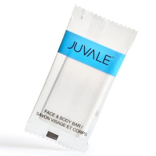 Juvale Bar Soap Bulk Set - 0.5 oz, Pack of 500 - Individually Wrapped Travel Soaps & Mini Bars for Hotel & Motel Use, Tea Tree Scent