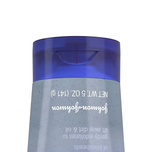 Clean & Clear Blackhead Eraser Facial Scrub with 2% Salicylic Acid, Acne-Prone Face Wash for Daily Exfoliation, Oil-Free Face Scrub to Remove Blackheads, Dirt, and Oil, 5 Fl. oz