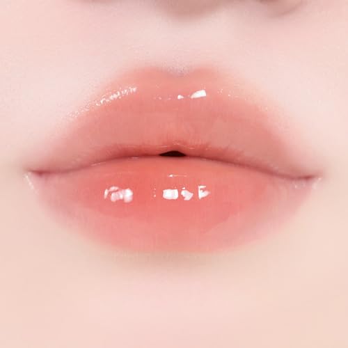 Lip Potion Sugar Glaze Tint | K-Beauty High-Shine & Long-Lasting Lip Tint | Hydrating, Non-Sticky Glossy Finish | 7 Shades | 0.3 Oz (No.1 Nudy Ball)