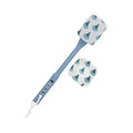 Long Handle Bath Brush Back Scrubber for Shower Deep Clean Exfoliating Body Massage Brush with Soft Bristles 15.74In for Smooth Skin
