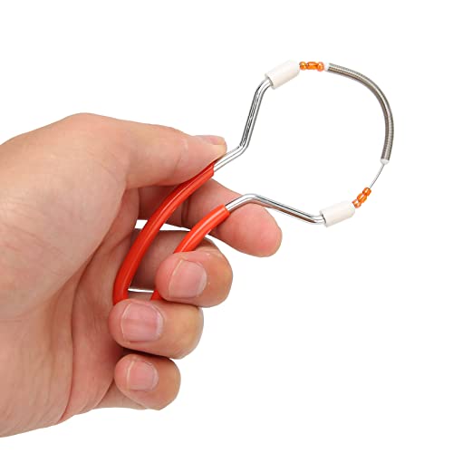 Dioche 3pcs Spring Facial Hair Remover Kit - Double-Spring Epilator for Women - Portable Lip & Face Hair Removal Tool - Durable Stainless Steel & Rubber - Travel-Friendly Grooming Essentials