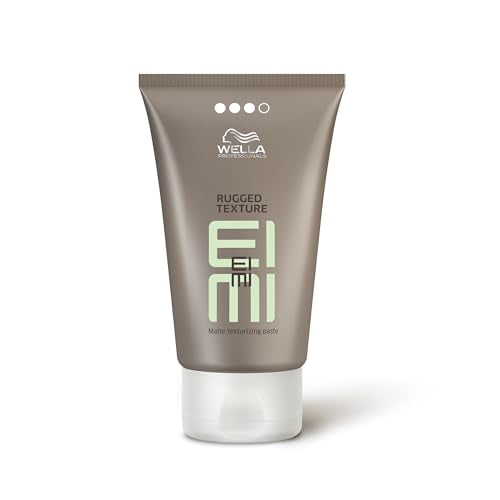 Wella Professionals EIMI Rugged Texture | Matte Texturizing Paste with Strong Hold & Definition | Hair Styling Pomade | 2.53 Fl Oz