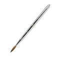Young Nails YNI Finesse Pro Acrylic Sculptor - Standard Size 9 Oval Brush w/ Built-In Brush Cover, Natural Hair, Ideal for Acrylic Nail Application, Acrylic Fills, Acrylic Nail Extensions, Nail Art