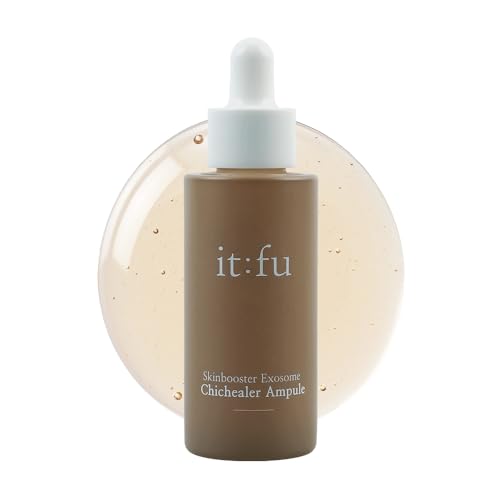 ITFU Chic Stem Cell Healer Serum | Salmon DNA & Hyaluronic Acid for Dark Spots, Post-Laser Care & Glass Skin Glow (1.01 fl oz)