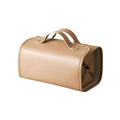 Large Travel makeup bag,Makeup bag,Leather Cosmetic Bags For Women,Leather Waterproof Cosmetic Bag,Detachable 4 in 1 Travel Toiletry Bag for Women,Portable Organizer(1, Brown)
