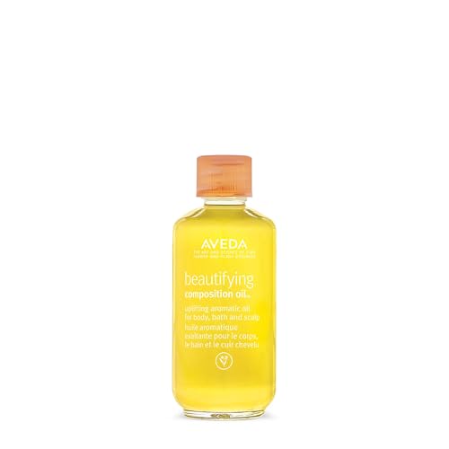 Aveda Beautifying Composition Oil | Bath, Body & Scalp | with Certified Organic Safflower & Olive Oil | Aroma of Certified Organic Rosemary, Lavender, Bergamot, 1.7 Fl Oz