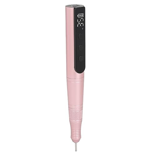 Electric Nail Grinder Nail Polisher 35000rpm Portable Rechargeable Manicures Pedicures Nail Polish Pen ()