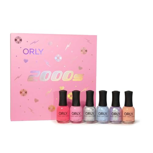 Orly Nail Polish 2000s Collection | Creme Colors & Chrome Shimmers Perfect for Winter (6PIX)