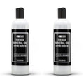 PURE ORIGINAL INGREDIENTS Mineral Oil (8 fl oz) for Cutting Boards, Butcher Blocks, Counter Tops, Wood Utensils (Pack of 2)