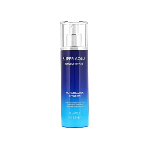 MISSHA Super Aqua, Ultra Hyalron Emulsion, 4.39 fl oz (130 ml)