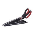 Pizza Scissors, Non-Stick Pizza Scissors with Firm Grip Base, Stainless Steel Pizza Scissor Cutter, Food Grade Pizza Cutter, Food Slicer & Pizza Server, Durable, Safe & Mess Free