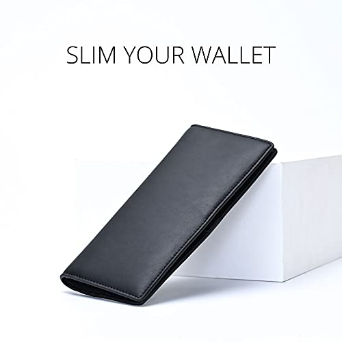 Ultra Slim & Compact Wallets for Women (Black£©