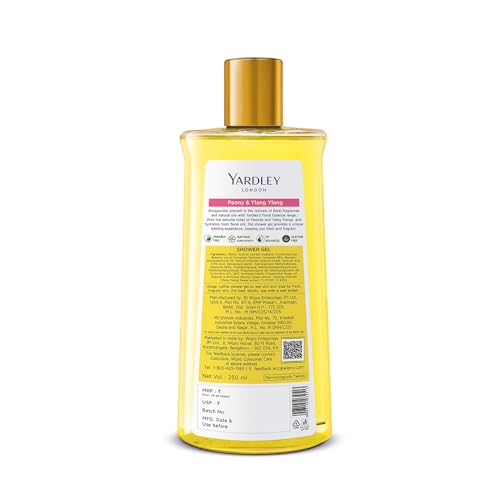 Yardley London Floral Essence Shower Gel Peony & Ylang Ylang - 250ml