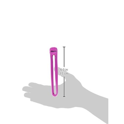 Diane Large Control Clips for Sectioning, Styling, and Securely Holding Hair in Place for All Hair Types